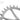 Garbaruk oval chainring for Shimano silver